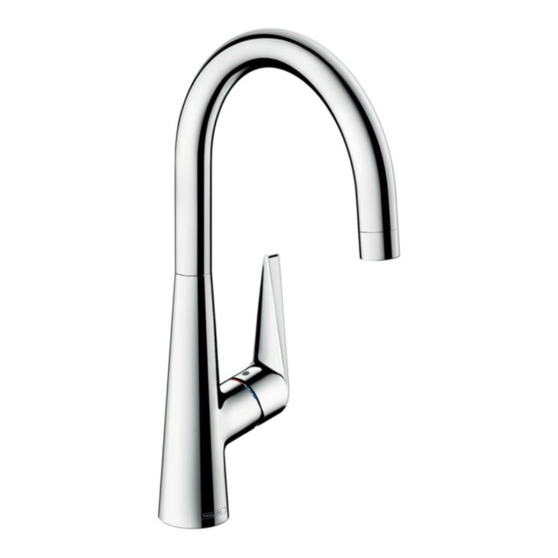 hansgrohe Spültisch-Einhebelmischer 260 Talis M51 1jet, Edelstahl-Optik