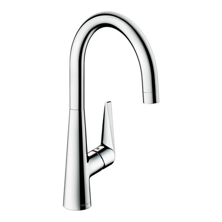 hansgrohe Spültisch-Einhebelmischer 260 Talis M51 1jet, Edelstahl-Optik