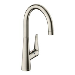 hansgrohe Spültisch-Einhebelmischer 260 Talis M51 1jet, Edelstahl-Optik