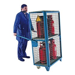 Bauer Südlohn Gasflaschen-Depot GFD-R4, lackiert