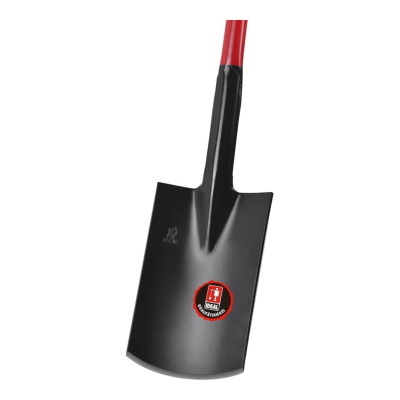 Kraftspaten 280x190/180mm Gr.2 Stand.Stahlrohrstiel m.Hartholzknauf IDEAL