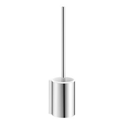 Keuco WC-Bürstengarnitur Plan 14972 Wd.-Modell, Kst.-Einsatz weiß, verchromt