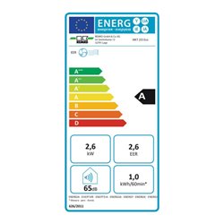 Klimagerät MKT 255 ECO 2,6 kW 2,5 l/h weiß 80 m³ REMKO