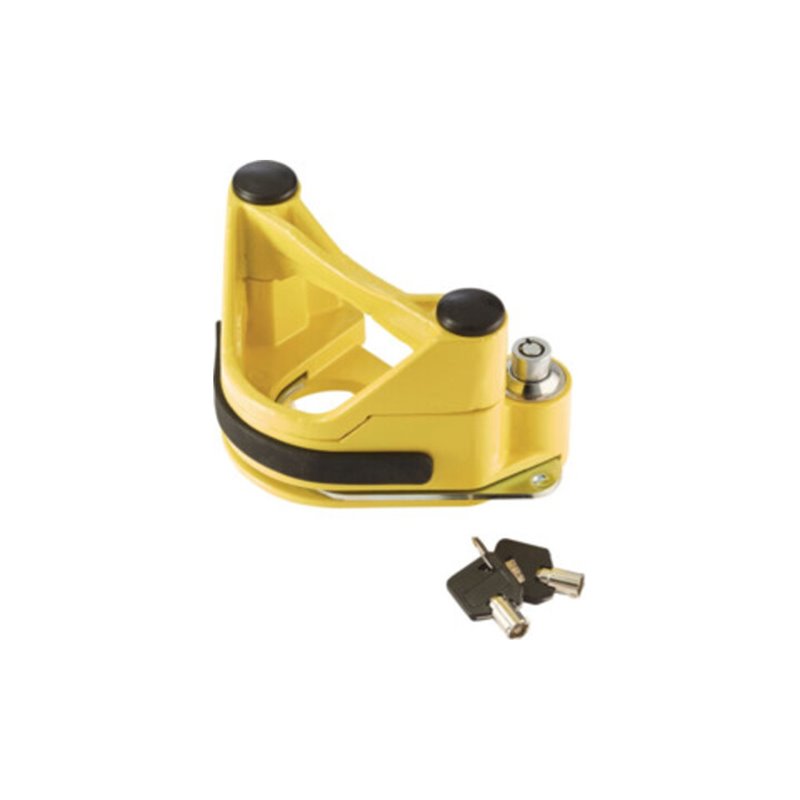 Anhänger-Diebstahlsicherung Stahl,pulv.L225xB200xH110mm SB Verpackung