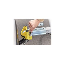 Anhänger-Diebstahlsicherung Stahl,pulv.L225xB200xH110mm SB Verpackung