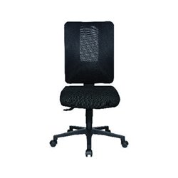 Bürodrehstuhl m.Synchrontechnik schwarz/blau 450-550mm Trgf.110kg TOPSTAR