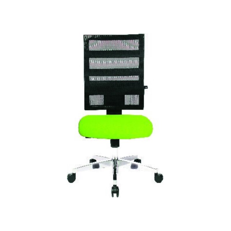 Bürodrehstuhl m.Punktsynchrontechnik schwarz/schwarz 450-550mm Trgf.110kg