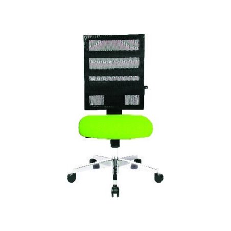 Bürodrehstuhl m.Punktsynchrontechnik schwarz/schwarz 450-550mm Trgf.110kg