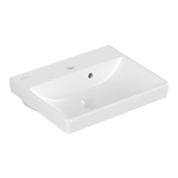 V&B Handwaschbecken AVENTO 45x37cm, 1 HL, we, 45x37cm, mit Überlauf