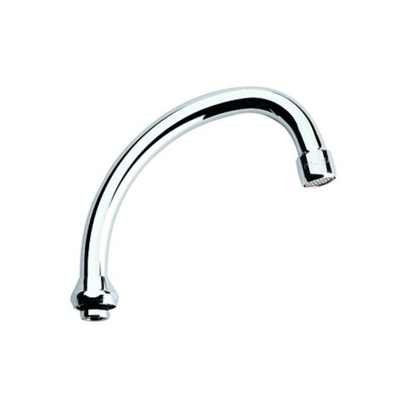 Grohe Rohrauslauf 13071 Ausladung 140mm schwenkbar ohne Anschlag chrom