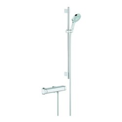Grohe Brause-Thermostat Grohtherm 2000 chrom, DN 15, mit Brausegarnitur