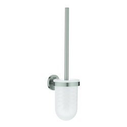 Grohe WC-Bürstengarnitur Essentials Wandmont., verd. Befestigung, supersteel