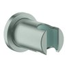 Grohe Handbrausehalter Rainshower n. verstellb., runde Rosette, supersteel