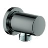 Grohe Wandanschlussbogen Rainshower 1/2', runde Rosette, hard graphite