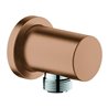 Grohe Wandanschlussbogen Rainshower 1/2', rd Rosette, warm sunset gebürstet