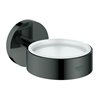Grohe Halter Essentials hard graphite, für Seifenschale/-spender