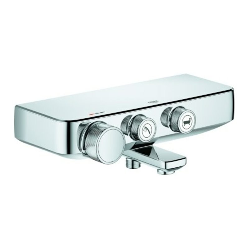 Grohe Wannen-Thermostat Grohtherm SmartControl chrom, DN 15, Wandmontage