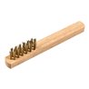 Klingspor BHZ 600 Zündkerzenbürste Anzahl Reihen 3, 45 x 17 x 145 mm, Holzgriff 0,17 Edelstahl