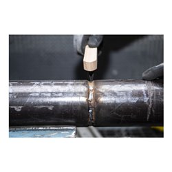 Klingspor BHK 600 Kehlnahtbürste Anzahl Reihen 3, 125 x 25 x 290 mm, Holzgriff 0,3 Edelstahl