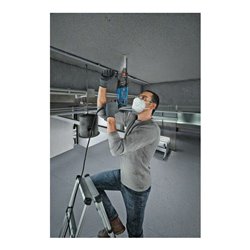 Bosch Bohrhammer mit SDS plus GBH 2-21: Schnellspannbohrfutter SDS plus-Adapter