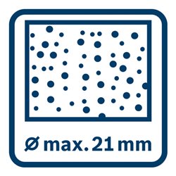 Bosch Bohrhammer mit SDS plus GBH 2-21: Schnellspannbohrfutter SDS plus-Adapter