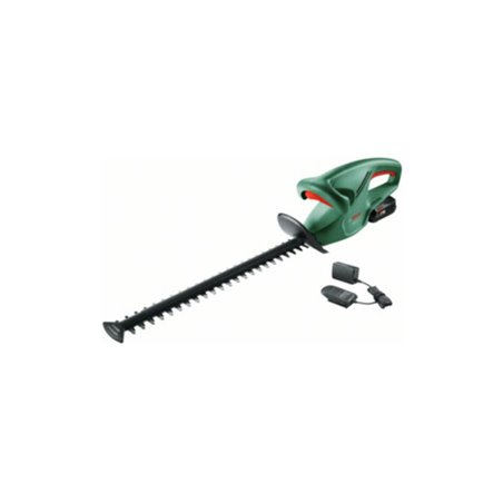 Bosch Heckenschere EasyHedgeCut 18-45 mit 1x Akkupack, Ladegerät,Messerabdeckung