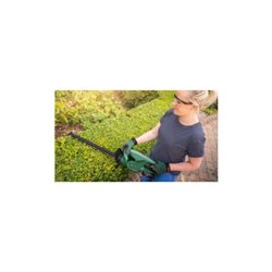 Bosch Heckenschere EasyHedgeCut 18-45 mit 1x Akkupack, Ladegerät,Messerabdeckung