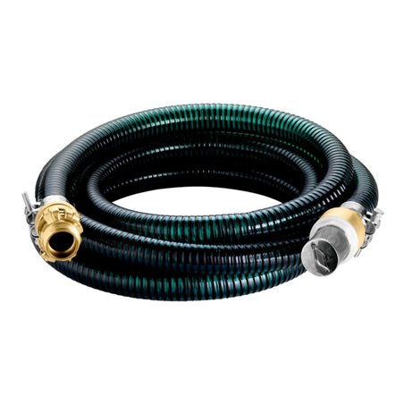 Metabo Saugschlauch-Set mit Messingarmaturen 4 m, 1' (25 mm)