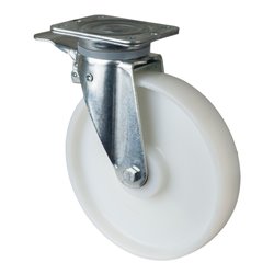 BS Rollen Schwerlastrolle N120.B10.251 Lenkrolle mit Totalfeststeller, Raddurchmesser 250 mm,