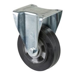 BS Rollen Schwerlastrolle N110.B80.160 Bockrolle, Raddurchmesser 160 mm,