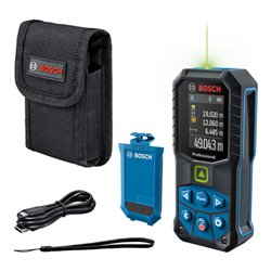 Bosch Laser-Entfernungsmesser GLM 50-27 CG mit BA 3.7V 1.0Ah A und USB-C™-Kabel