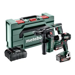 Metabo Akku Combo Set 2.5.2 18V BS 18 LT BL + BH 18 LTX BL 16 metaBOX 145 L