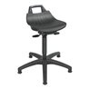 STIER Stehhilfe mit Gleitern Sitzhöhe 490-680 mm PP-Sitz