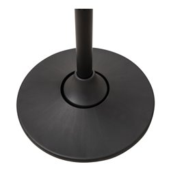 STIER Multibeweglicher Hocker mit Sattelsitz blau Sitzhöhe 510-700 mm