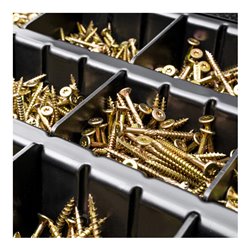 STIER Spanplattenschrauben-Systainer I T-LOC mit 1.380 Schrauben