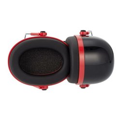 Uvex Kapselgehörschutz uvex K3, schwarz, rot, SNR 33 dB, Größe S, M, L