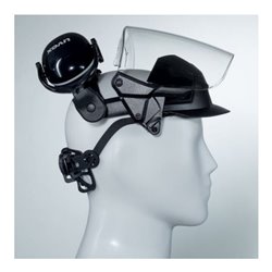 Uvex Visier pheos faceguard, farblosos, UV400 Polycarbonat Visier m. Gehörschutz