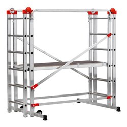 Hailo G60, Aluminium-Multifunktionsgerüst, 2 x 12