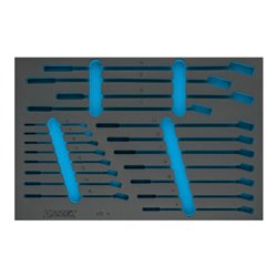 HAZET 2K-Weichschaum-Einlage 163-210L