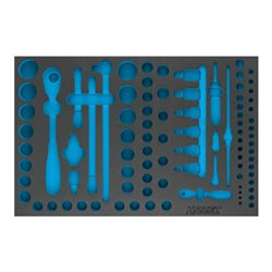 HAZET 2K-Weichschaum-Einlage 163-258L