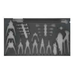 HAZET 2K-Weichschaum-Einlage 163-319L