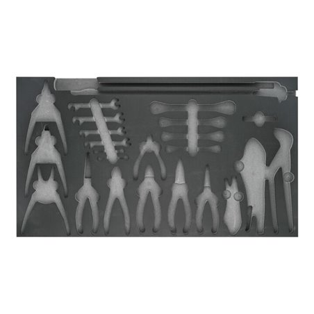 HAZET 2K-Weichschaum-Einlage 163-319L