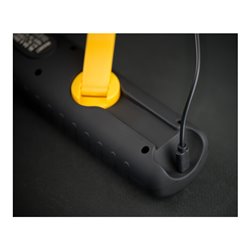 Akku LED Handleuchte HL 300 AD 300lm, mit Dynamo, Haken, Magnet