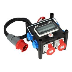 Kompakter Stromverteiler BSV 3/32 2 IP44 2m H07RN-F 5G4,0 - 2xCEE16A, 1xCEE 32A, 4x230V