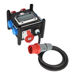 Kompakter Stromverteiler BSV 3/32 2 IP44 2m H07RN-F 5G4,0 - 2xCEE16A, 1xCEE 32A, 4x230V