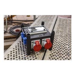 Kompakter Stromverteiler BSV 3/32 2 IP44 2m H07RN-F 5G4,0 - 2xCEE16A, 1xCEE 32A, 4x230V