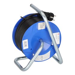 Garant Kompakt Kabeltrommel mit USB-Ladefunktion 15m H05VV-F3G1,5