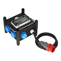 Kompakter Gummi-Stromverteiler BSV 3 FI/16-7 IP44 2m H07RN-F5G2.5