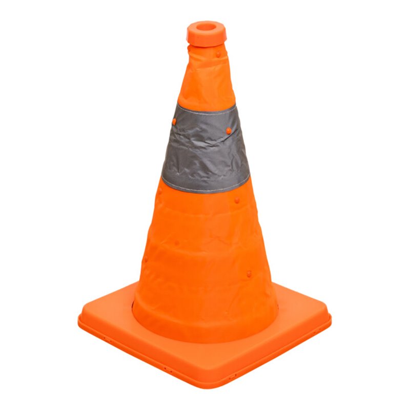 STIER Faltbarer Leitkegel 420 mm 1 Streifen 5 Stk