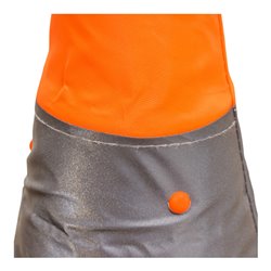 STIER Faltbarer Leitkegel 420 mm 1 Streifen 5 Stk